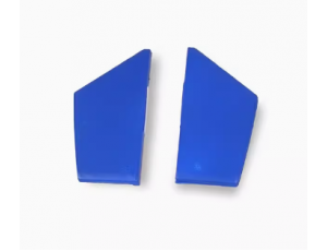 Xfly-Model Su-27 Grey Twin 50mm 12 Blade EDF Jet Ventral Fin Set 